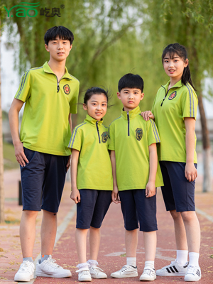 屹奧網(wǎng)站小初高夏季校服運動套裝